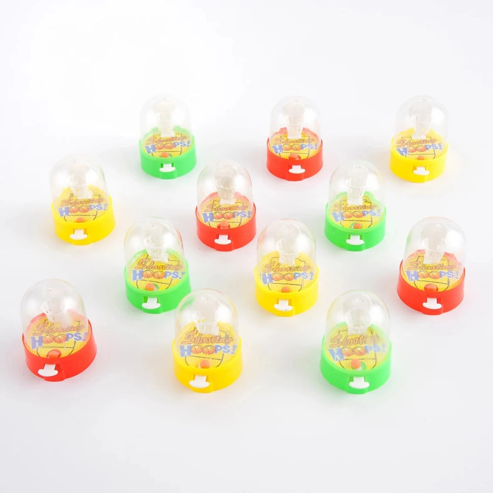 12 Pack Mini Finger Basketball Shooting Game