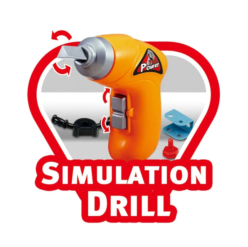  take apart toy simulation drill for kids, designed to help assemble and take apart various toy models