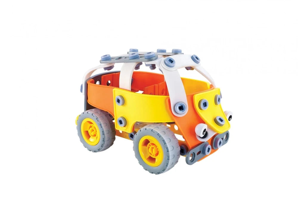 Take apart van toy with buildable parts, encouraging imaginative play and motor skills in kids