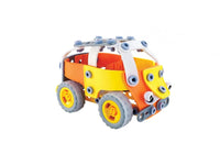 Take apart van toy with buildable parts, encouraging imaginative play and motor skills in kids