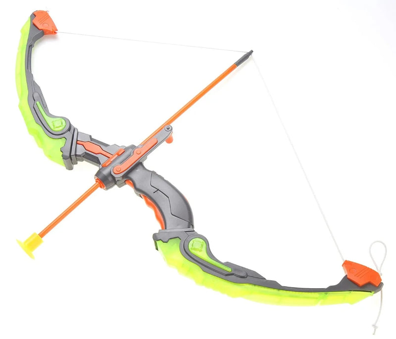 Kids bow and arrow toy with suction tip - safe play archery set for children