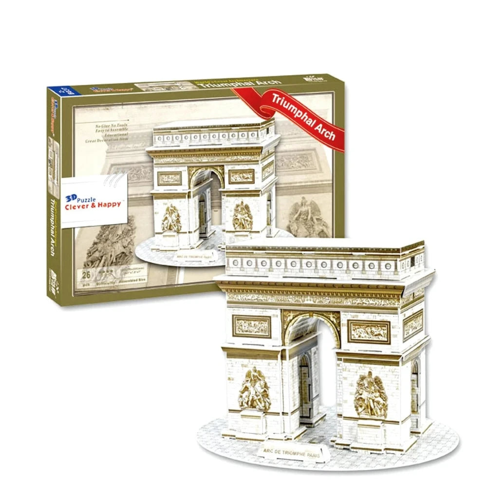 Triumphal Arch Puzzle – Build, Learn, and Bond with Family