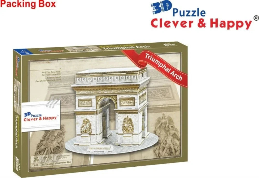 Triumphal Arch Puzzle – Build, Learn, and Bond with Family