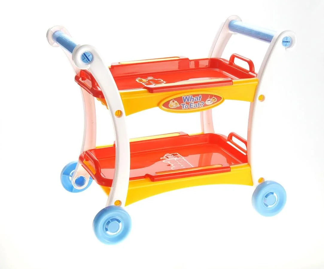 Tea Time Trolley Cart Pretend Play Set