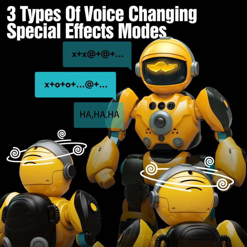 3 types of voice changing special effects modes
