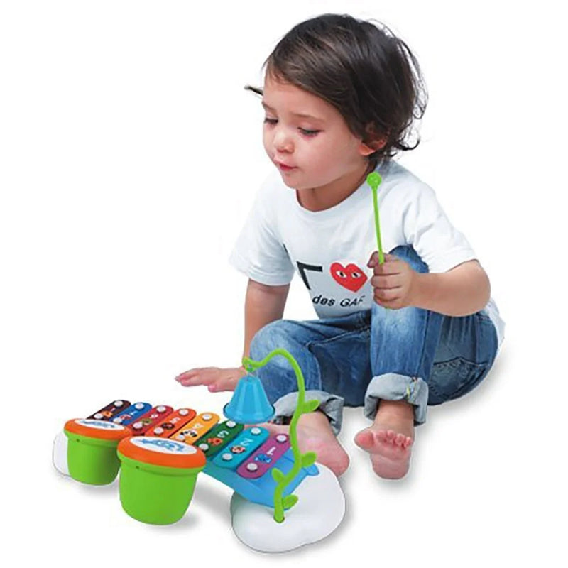 Child playing with a colorful Xylophone Piano toy for kids - perfect for early music education